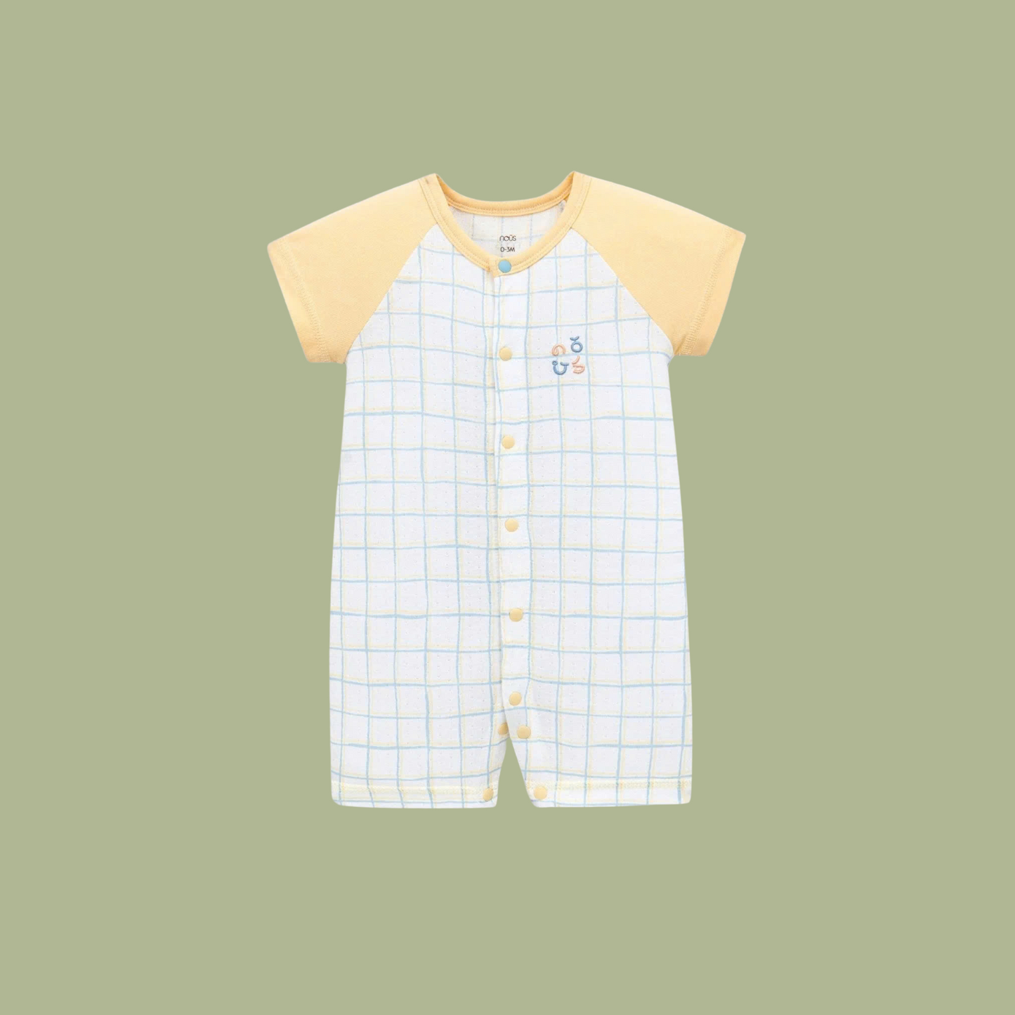 Sunshine Gingham Romper