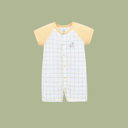 Sunshine Gingham Romper
